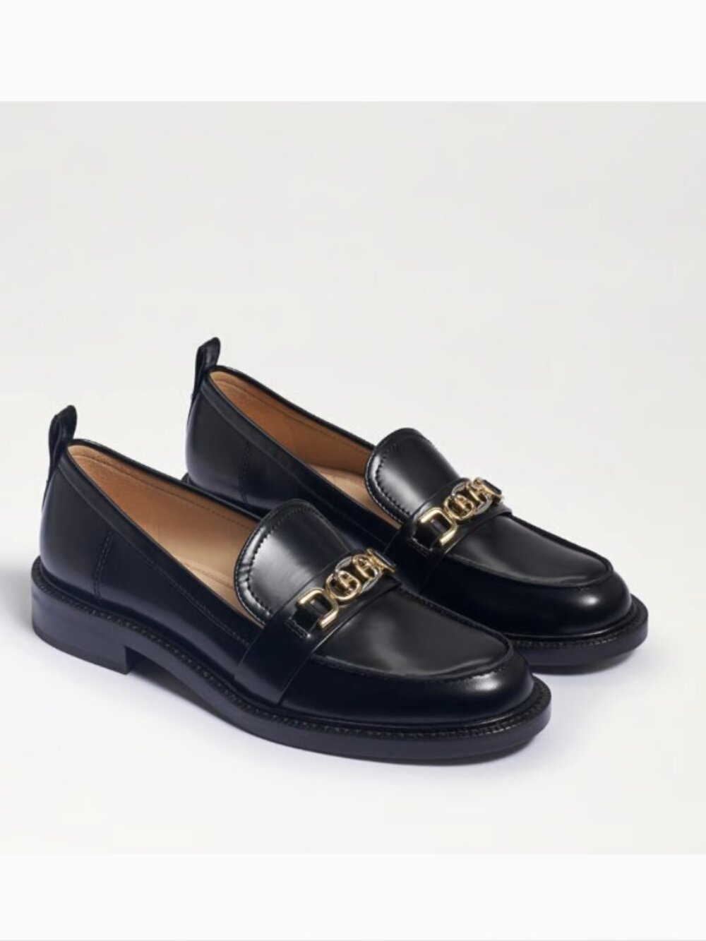 Sam Edelman Christy Black Chunky Loafer